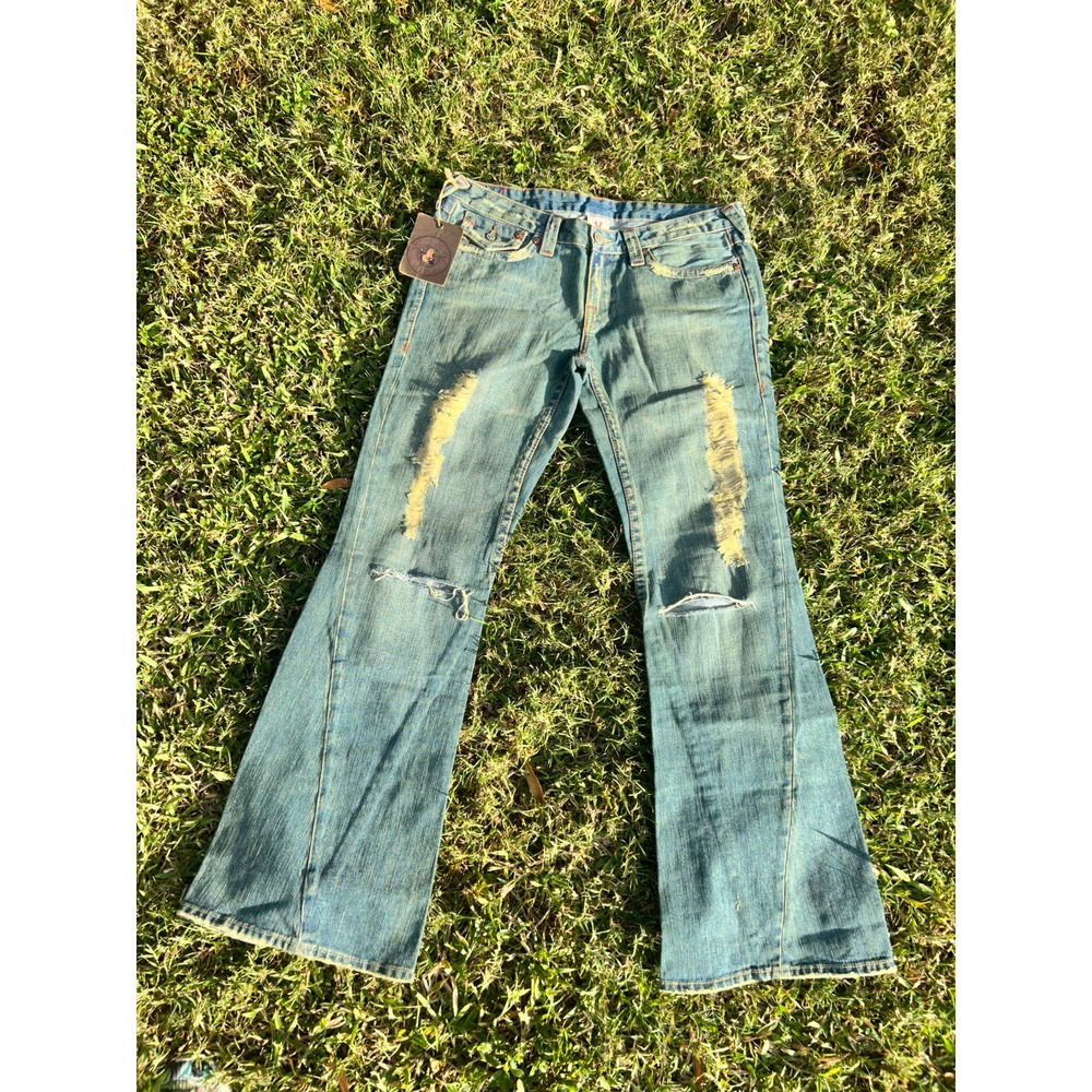 COPY - True Religion flare jeans size 31 y2k